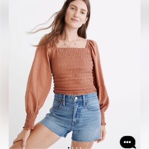 Madewell The Perfect Jean Short in Burnett Wash: TENCEL™ Lyocell Edition Size 24